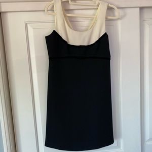 Donna Rocco Black and White dress with little bows detail